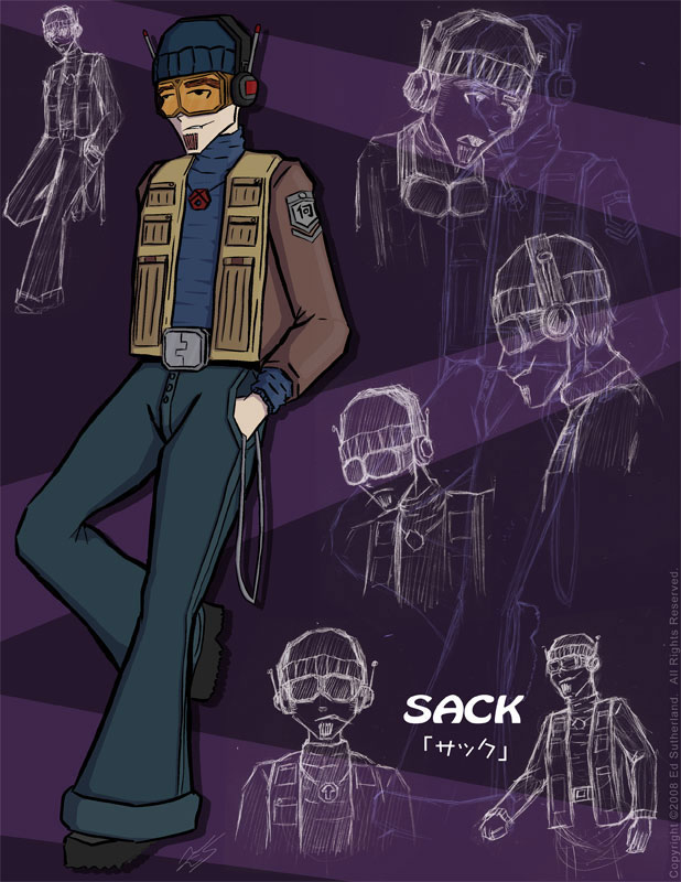 "Sack" - Character Design Contest Entry